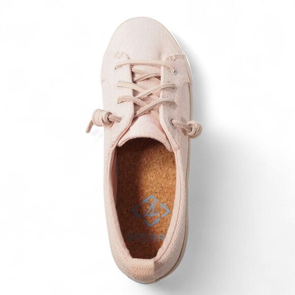 Sperry Crest Vibe Baja SeaCycled Casual Sneakers Women's 6.5M Pink STS88464 - Picture 9 of 11